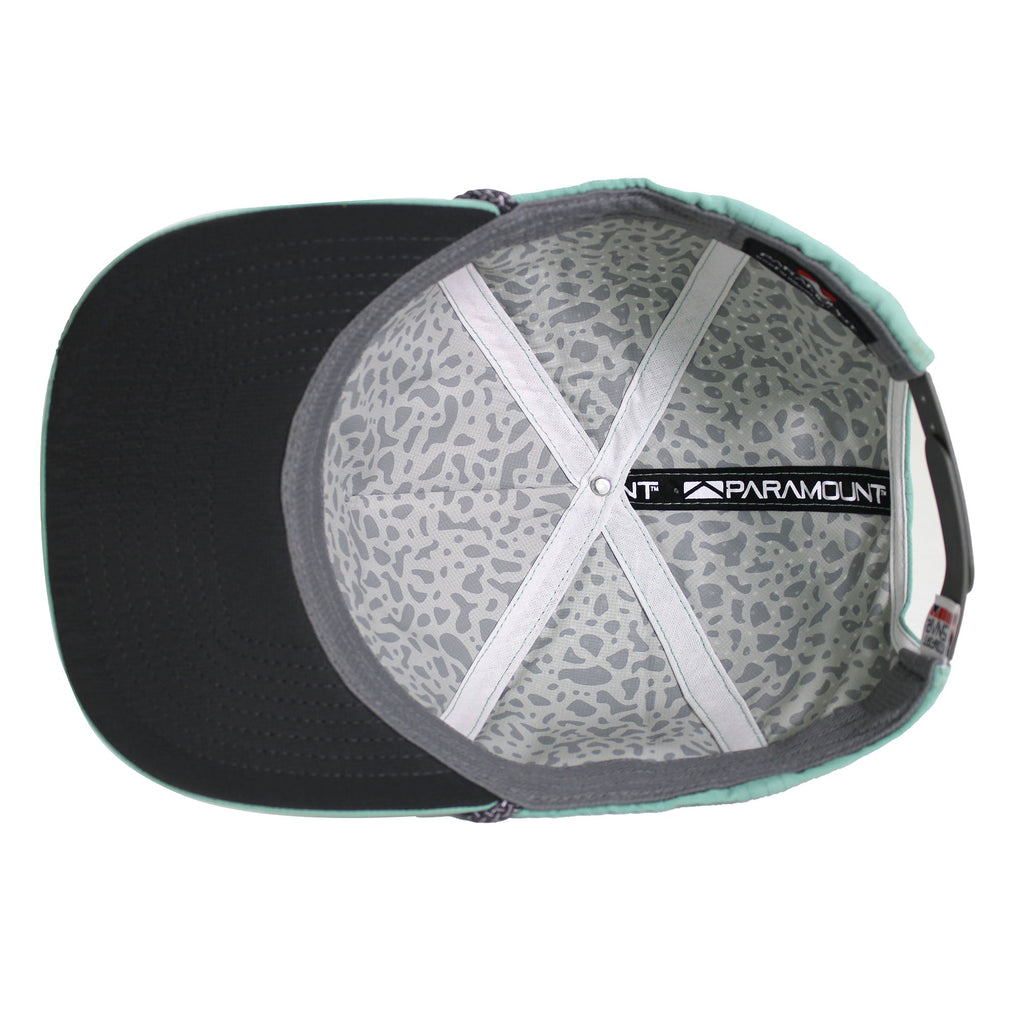 Redfish Perforated Performance Rope Cap — Breathable Fishing Trucker Hat