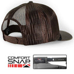 Vintage Wax Cloth Snap-Back Deer Patch Cap