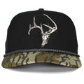 Vintage Snap-Back Bottomland Deer Skull Trucker Hat