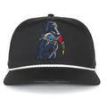 Black Lab Duck Dog 5-Panel Black Trucker Hat
