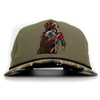 Chocolate Lab Camo Duck Hunting Trucker Hat | Clear Water Trading Co.