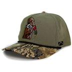 Chocolate Lab Camo Duck Hunting Trucker Hat | Clear Water Trading Co.