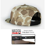 Black Lab Duck Dog 5-Panel Trucker Hat | Old School Camo