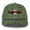 Sunset Salmon Cap - 6-Panel Riverside Design