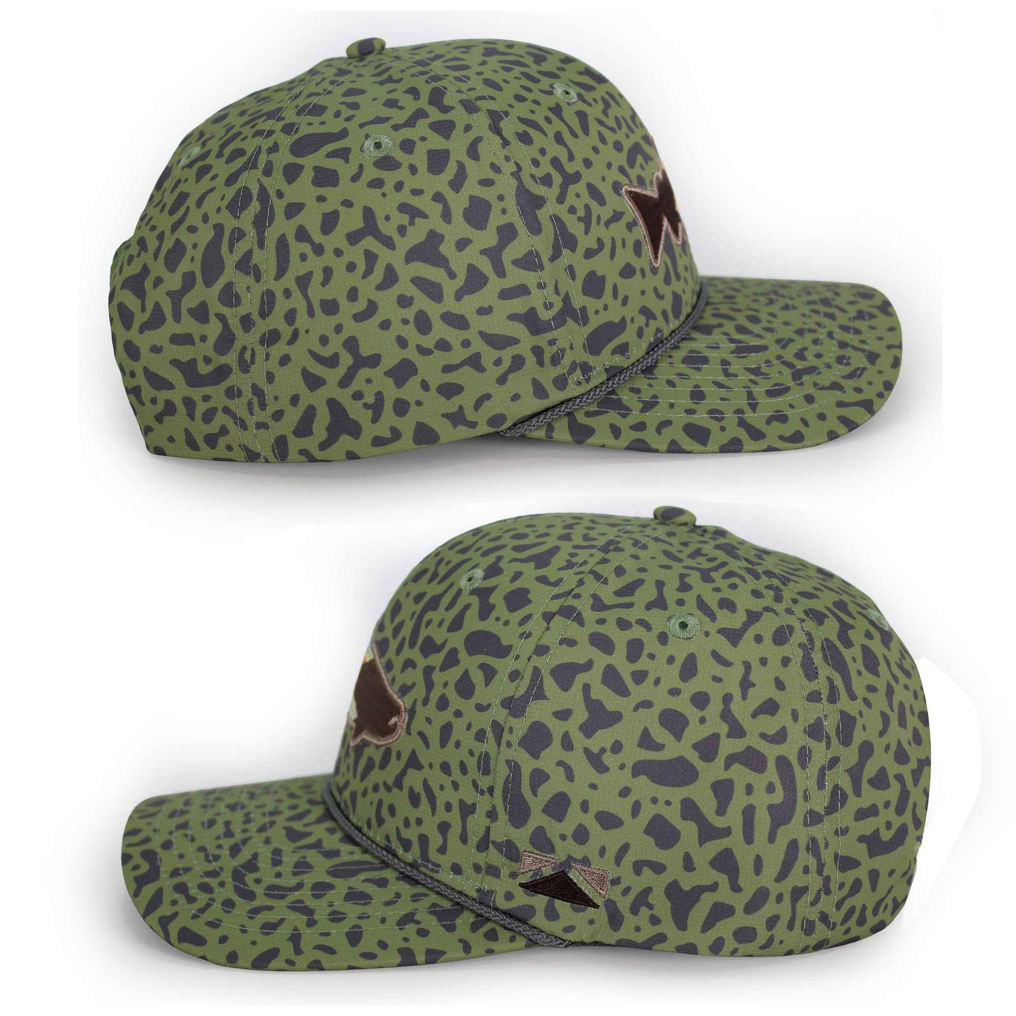 Sunset Salmon Cap - 6-Panel Riverside Design