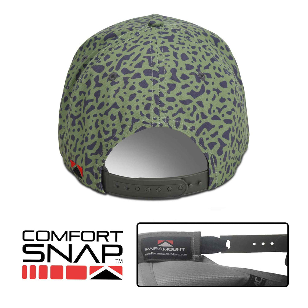 Sunset Salmon Cap - 6-Panel Riverside Design