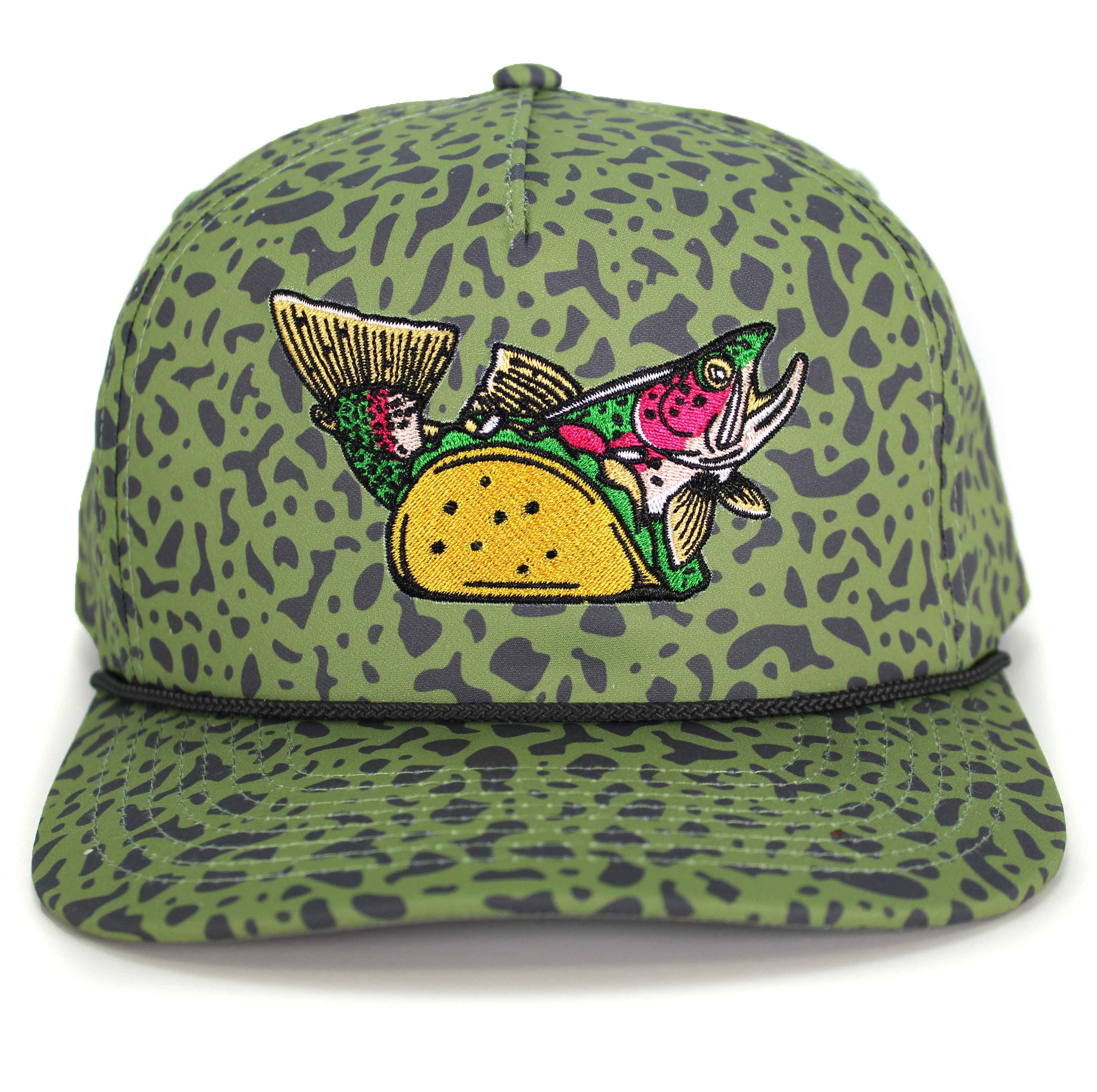 Vintage Fish Tacos Snap-Back 5-Panel Fly Fishing Hat