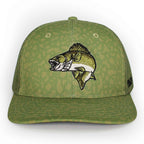 Fighting Walleye Hat - 6-Panel Riverside Design