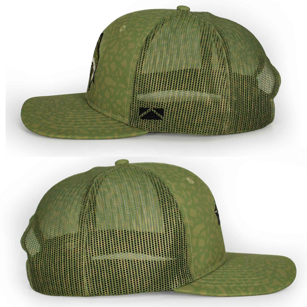 Fighting Walleye Hat - 6-Panel Riverside Design