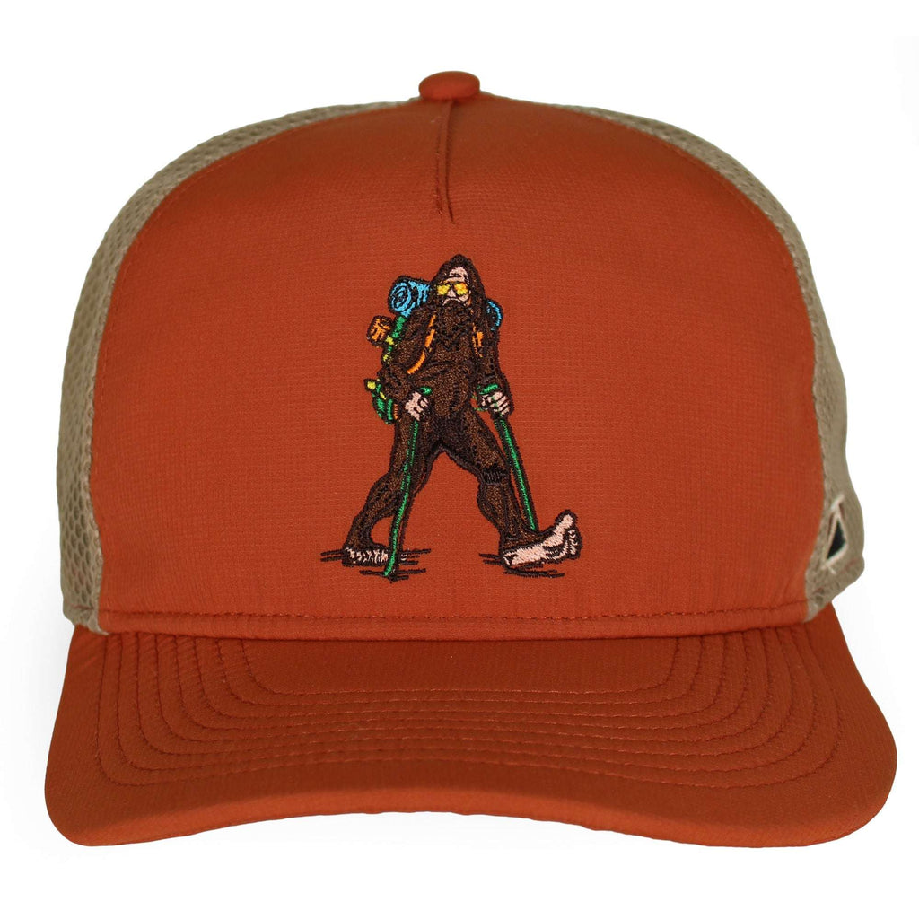 5 Panel, CRUSHABLE Bigfoot Backpacker Trucker Hat - Clear Water Trading Co.