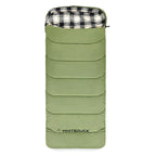 The Deep-Hollow: Thermal Flannel-Lined Expedition Sleeping Bag - Clear Water Trading Co.