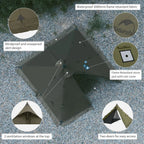 Naturehike Pyramid Tent | Ultralight 3-4 Person Bedroom + Living Area