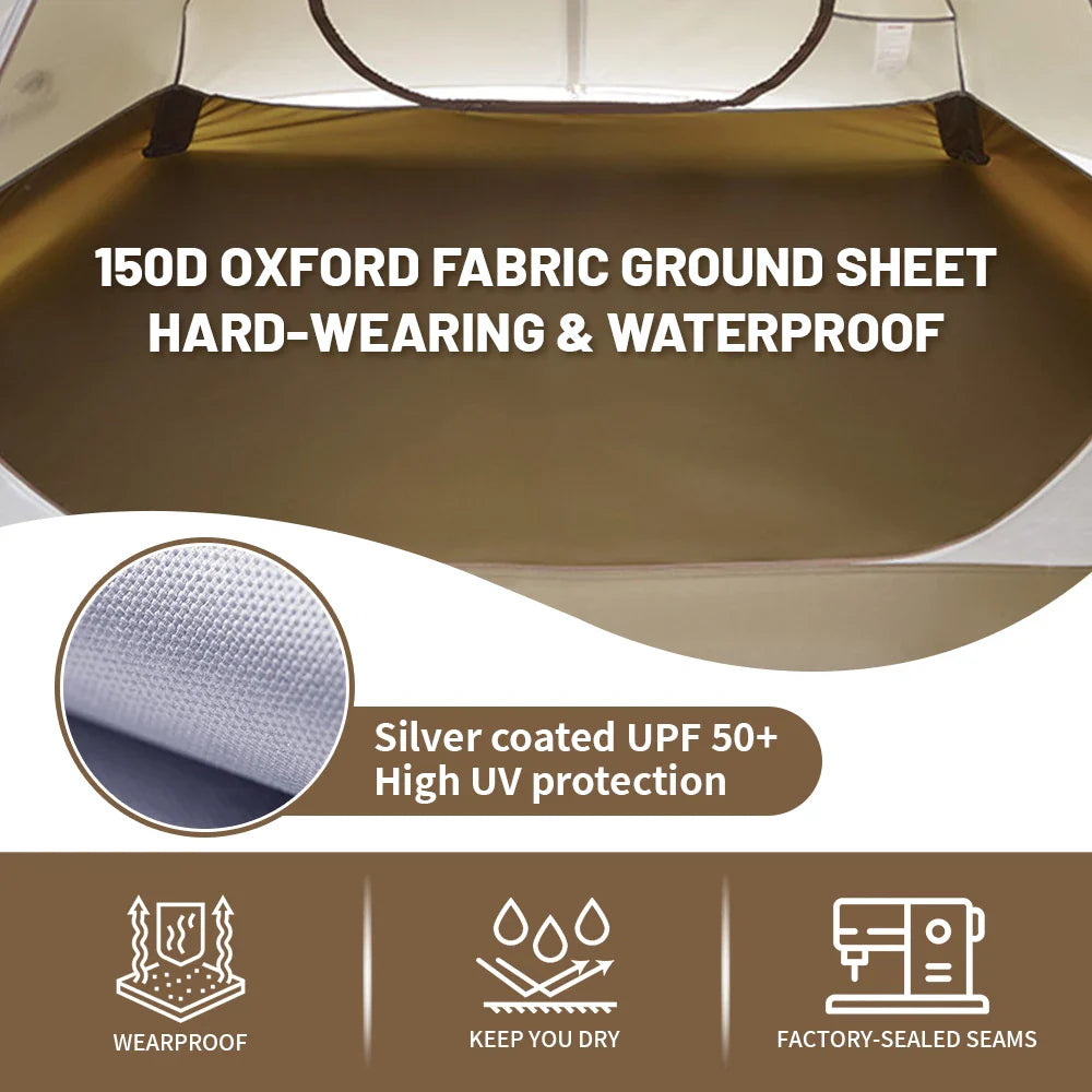 Naturehike UPF50+ 2-3 Person Ultralight Trekking Tent