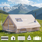 Basecamp Cabin Inflatable Tent | Skylight & All-Season Waterproof