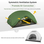 Naturehike Mongar 2-Person Ultralight Waterproof Backpacking Tent