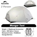 Naturehike Mongar 2-Person Ultralight Waterproof Backpacking Tent
