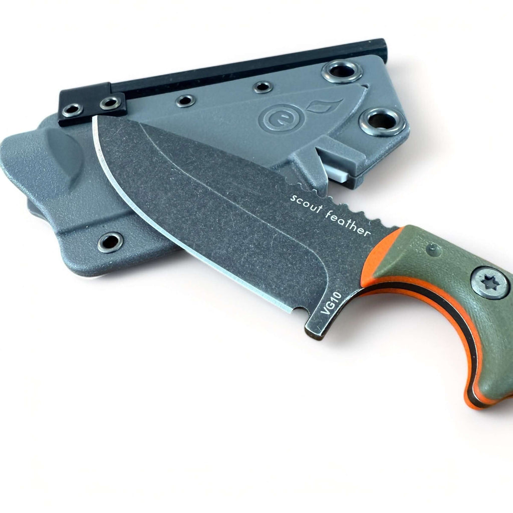 Scout Feather Adventure Survival Knife - Clear Water Trading Co.