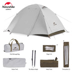 Naturehike UPF50+ 2-3 Person Ultralight Trekking Tent