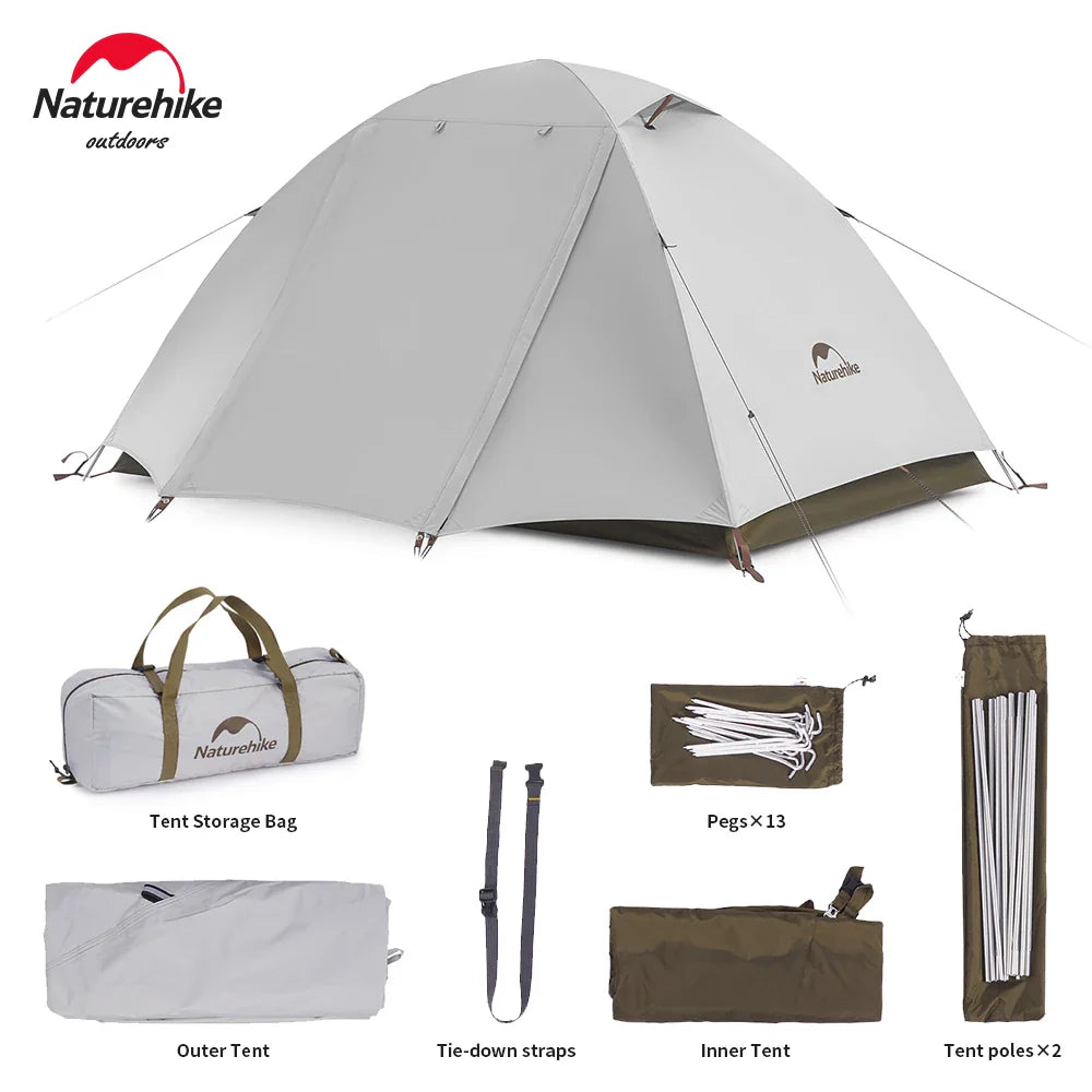 Naturehike UPF50+ 2-3 Person Ultralight Trekking Tent