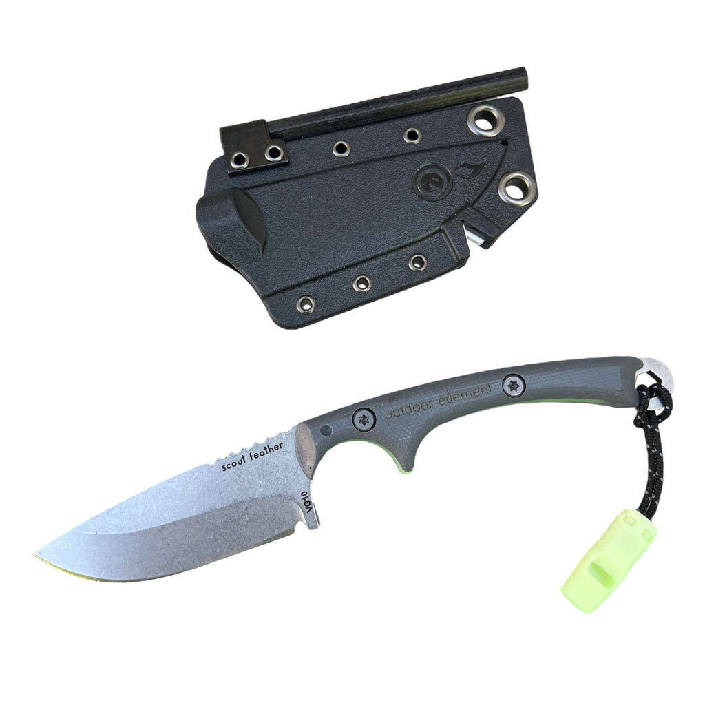 Scout Feather Adventure Survival Knife - Clear Water Trading Co.