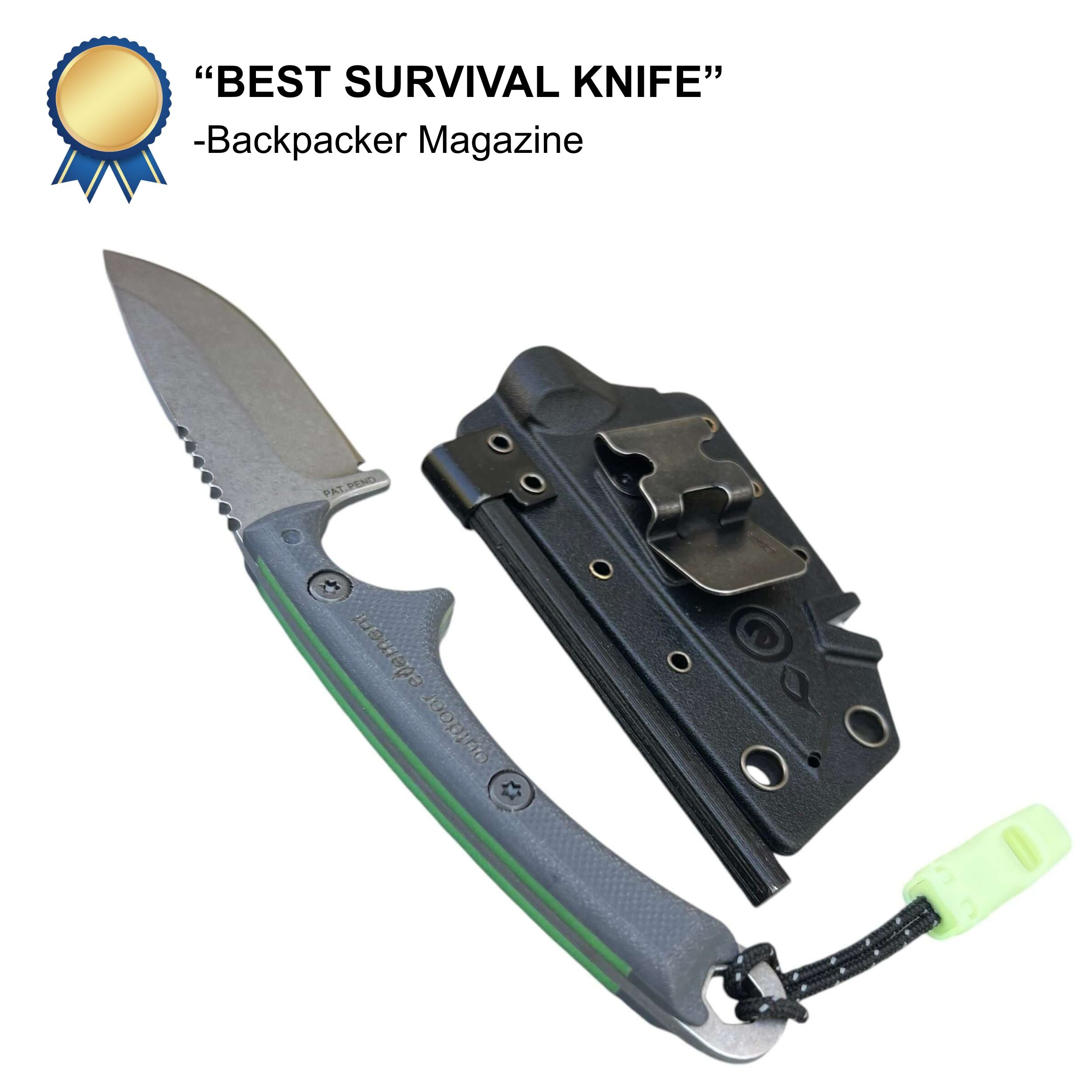 Scout Feather Adventure Survival Knife - Clear Water Trading Co.