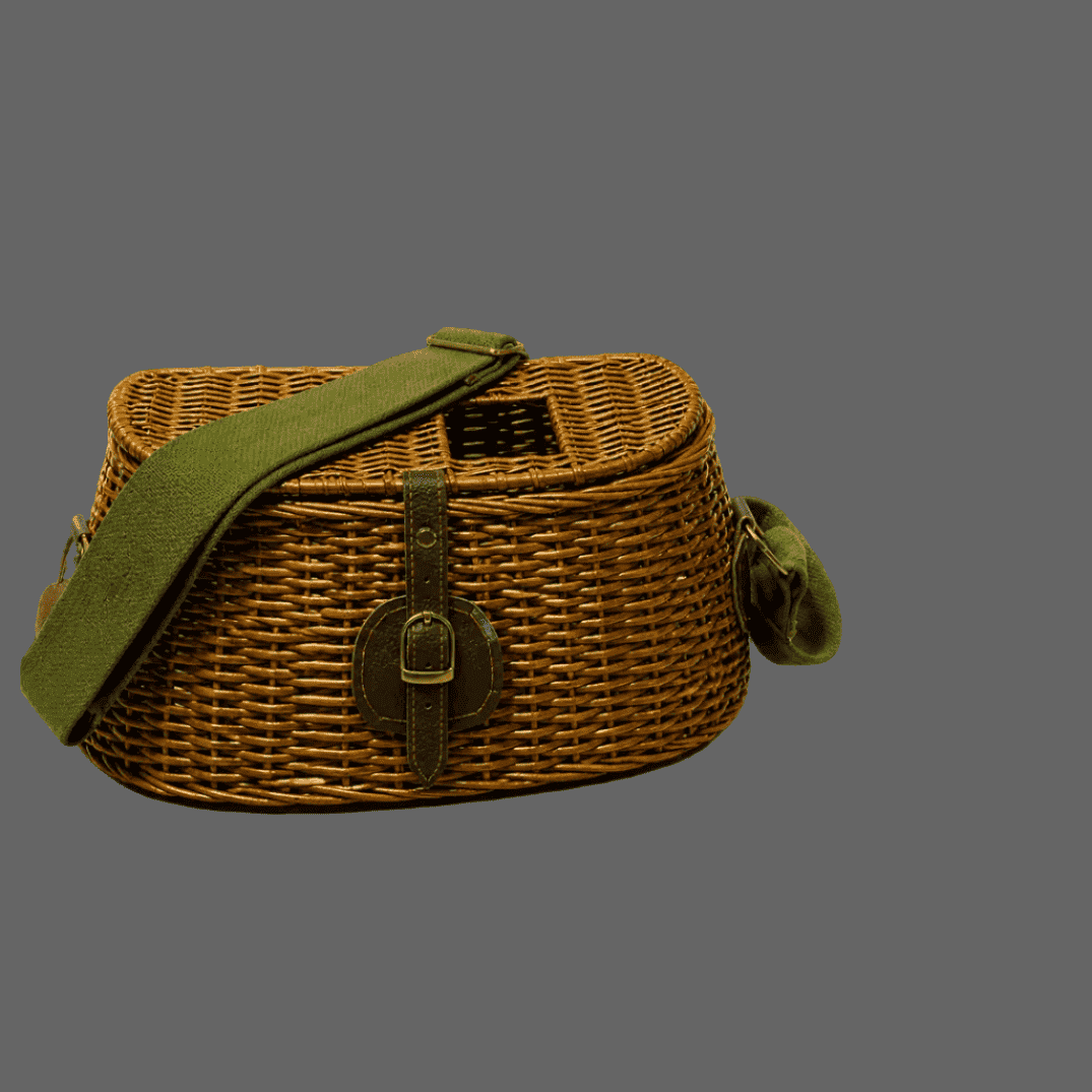 Standard Split Willow Creel w/ Strap - Clear Water Trading Co. - Clear Water Trading Co.