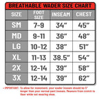 DEEP EDDY Chest Wader for Ultimate Breathability and Comfort
