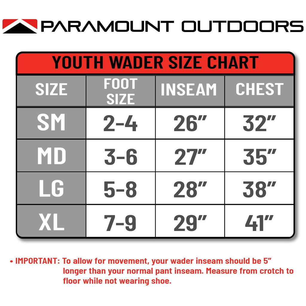 STONEFLY YOUTH Fishing Chest Waders for Kids