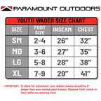 STONEFLY YOUTH Fishing Chest Waders for Kids