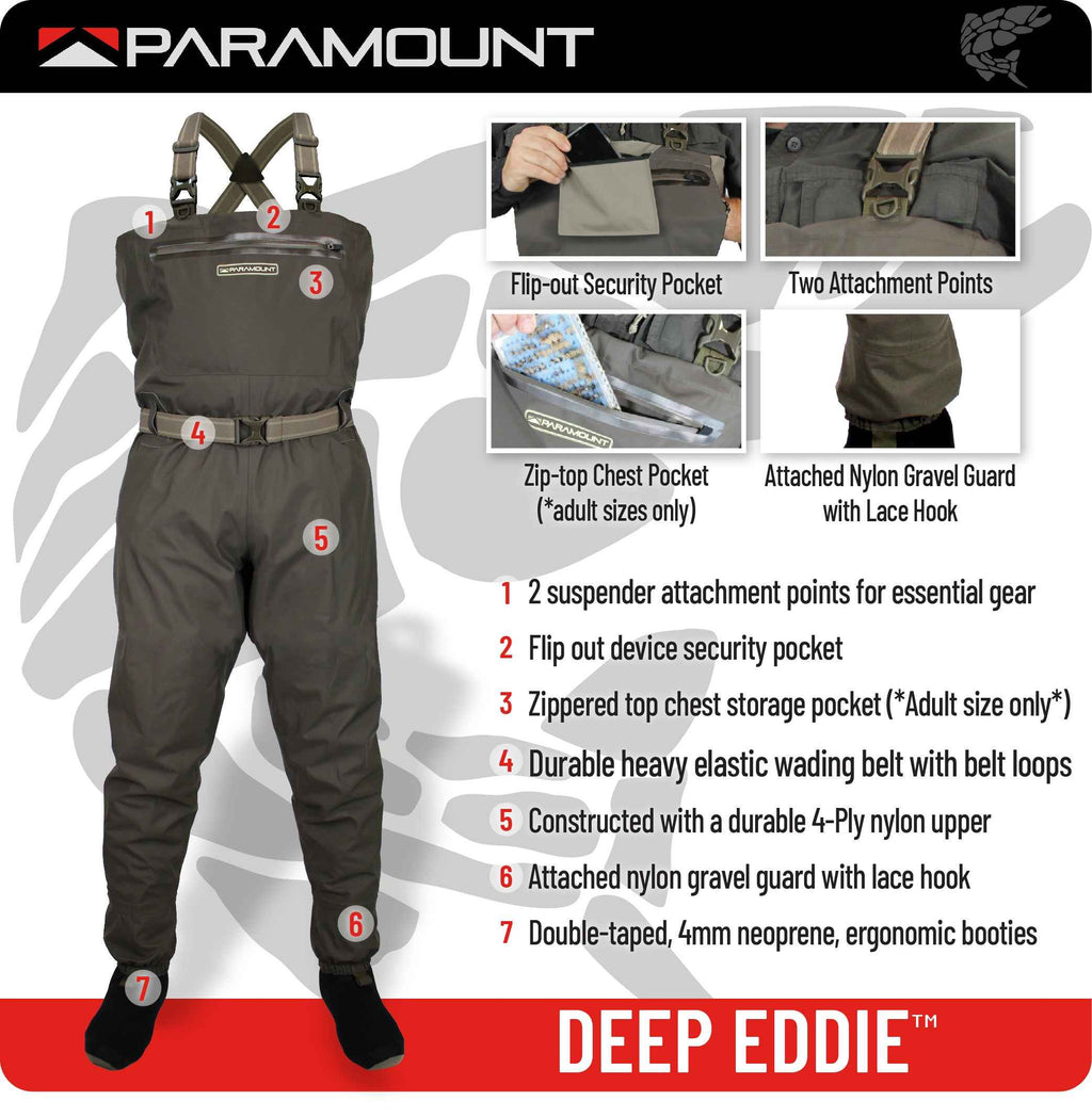 STONEFLY YOUTH Fishing Chest Waders for Kids