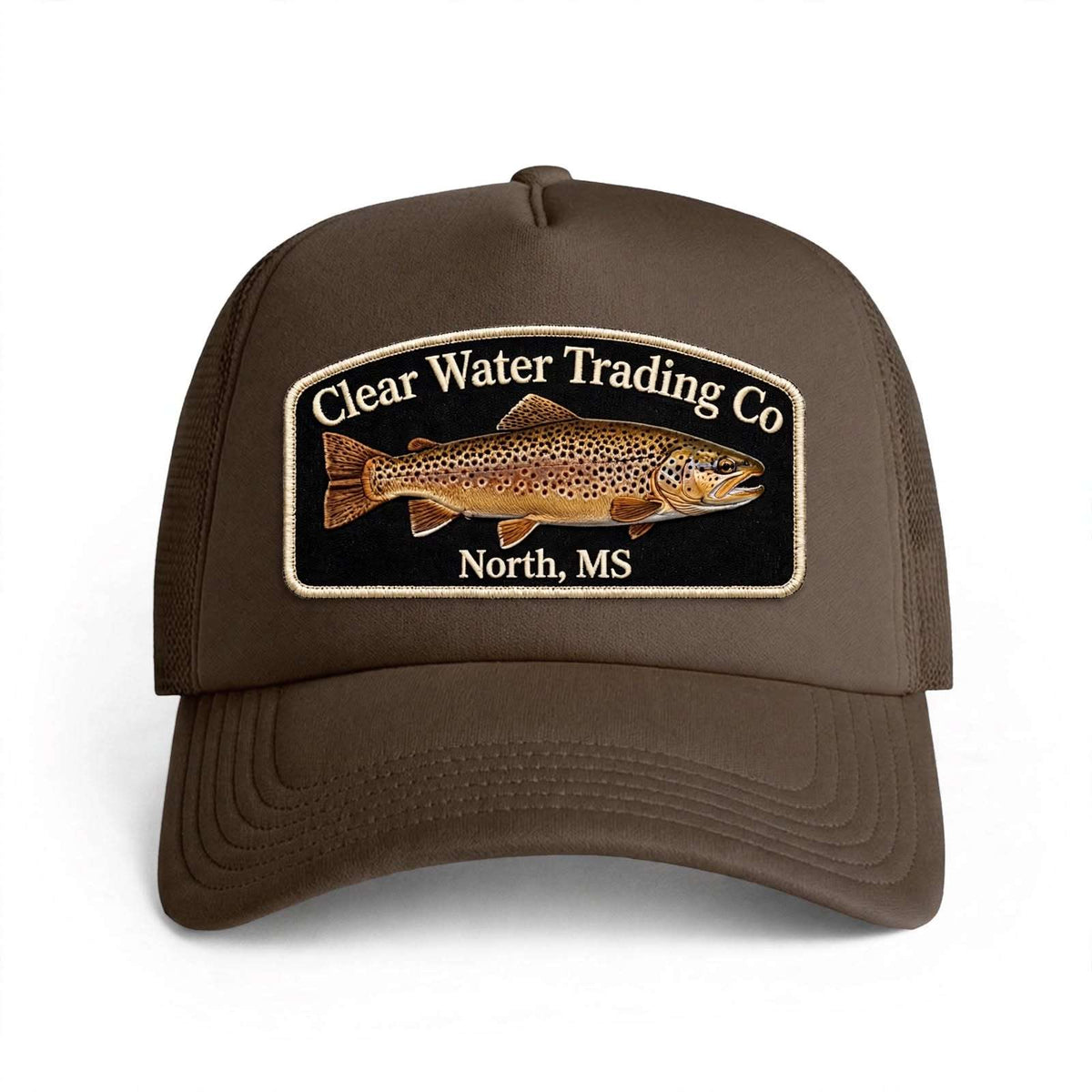 No. 10 - The North MS Brown - Log Jam Edition - Foam Trucker Hat