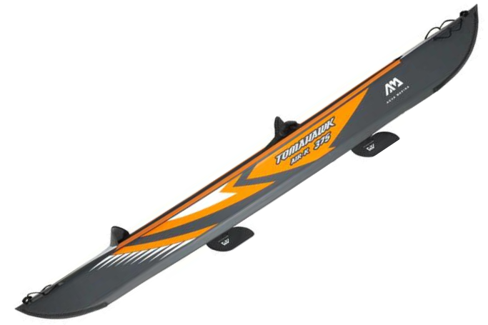 Clear Water Tomahawk 12'4" Solo Expedition Inflatable Kayak