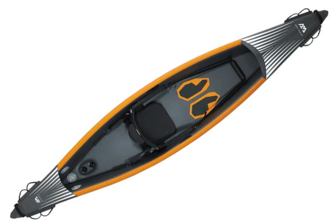 Clear Water Tomahawk 12'4" Solo Expedition Inflatable Kayak