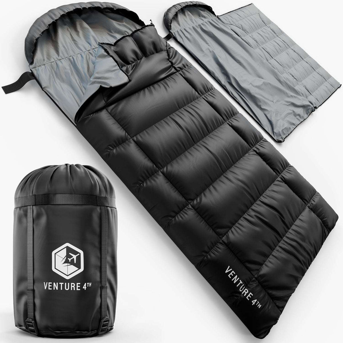Clear Water Trading Co. — XXL Sleeping Bag for Big & Tall Campers - Clear Water Trading Co.