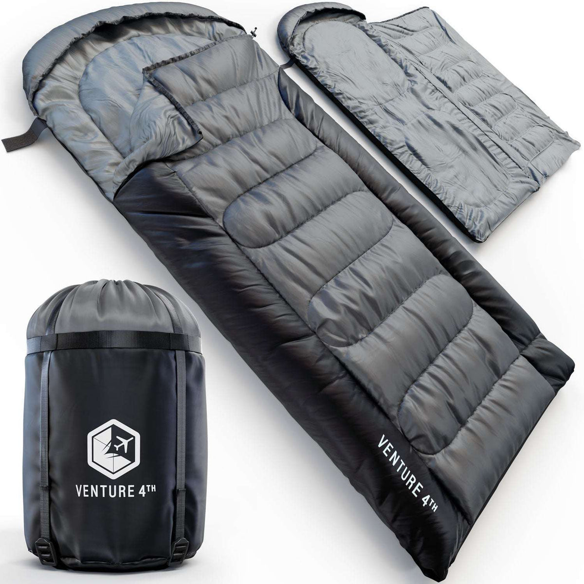 Clear Water Trading Co. — XXL Sleeping Bag for Big & Tall Campers - Clear Water Trading Co.
