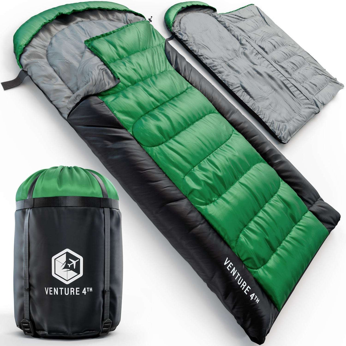 Clear Water Trading Co. — XXL Sleeping Bag for Big & Tall Campers - Clear Water Trading Co.