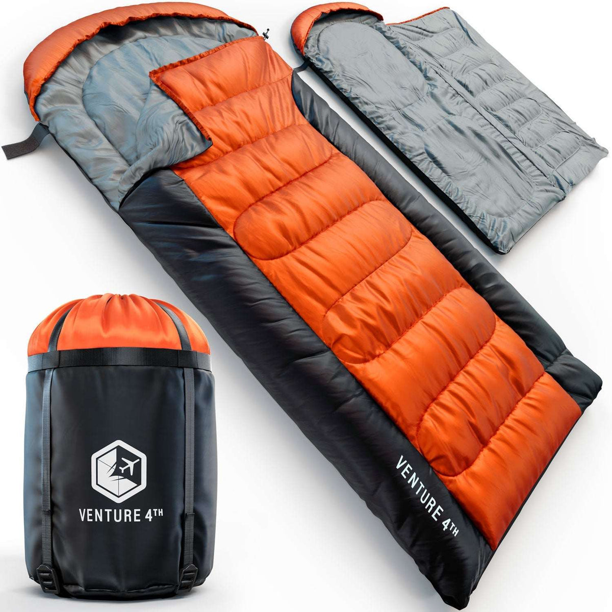 Clear Water Trading Co. — XXL Sleeping Bag for Big & Tall Campers - Clear Water Trading Co.