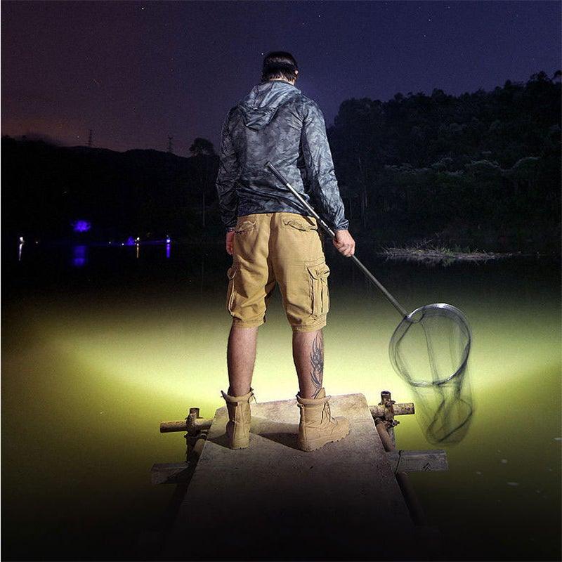 Clear Water Trading Co. — USB‑Rechargeable 5‑LED Waterproof Headlamp (Ultra‑Bright Outdoor Torch)