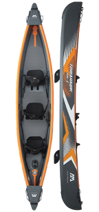 Clear Water Tomahawk High-Pressure 3 Person Inflatable Canoe