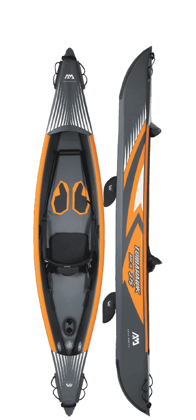 Clear Water Tomahawk 12'4" Solo Expedition Inflatable Kayak - Clear Water Trading Co.