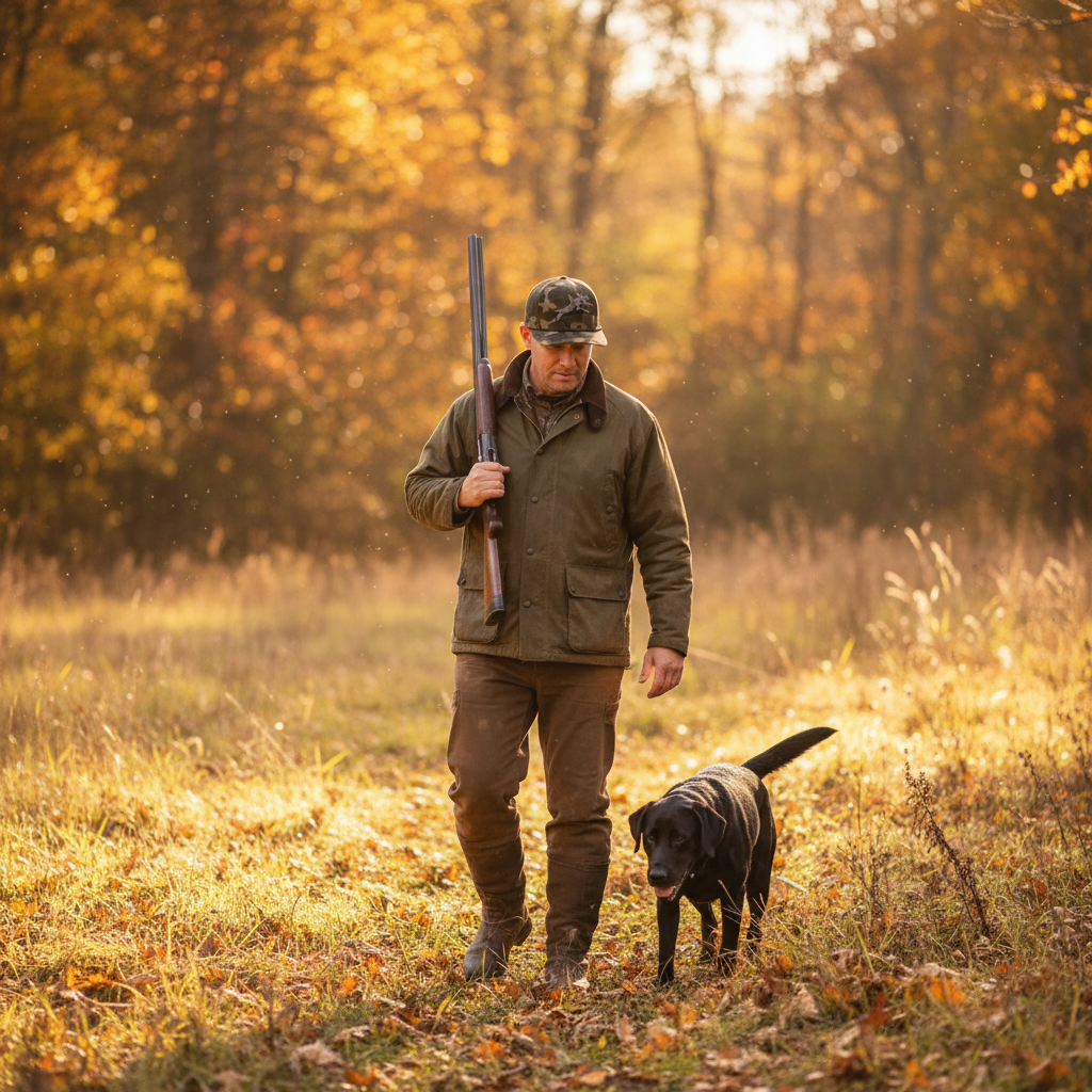 Black Lab Cap Field
