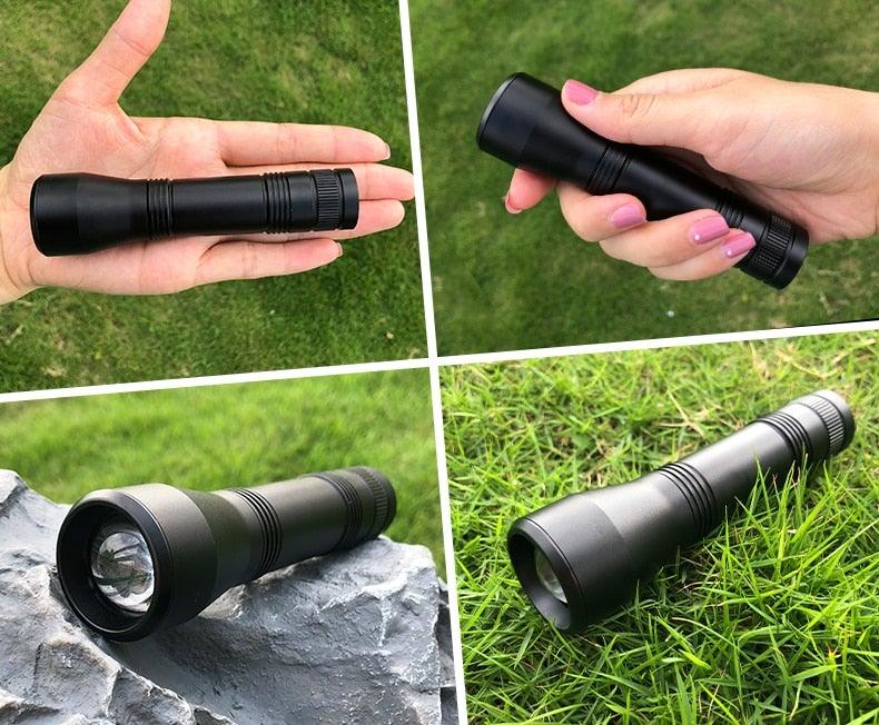 Clear Water Trading Co. — UV Tactical Outdoor Flashlight (1200 Lumen, Waterproof)