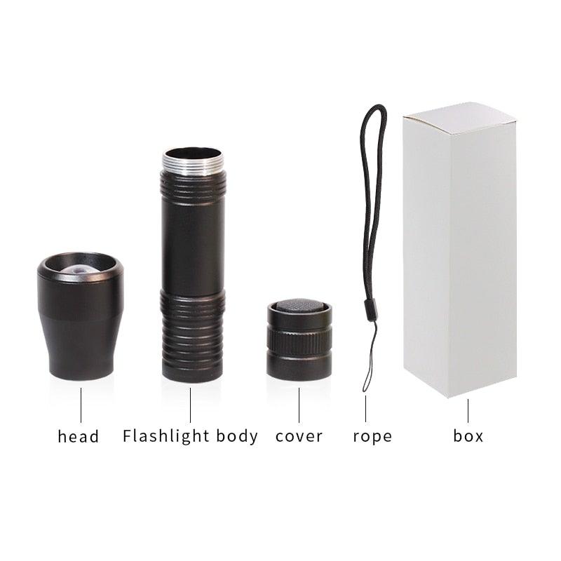 Clear Water Trading Co. — UV Tactical Outdoor Flashlight (1200 Lumen, Waterproof)