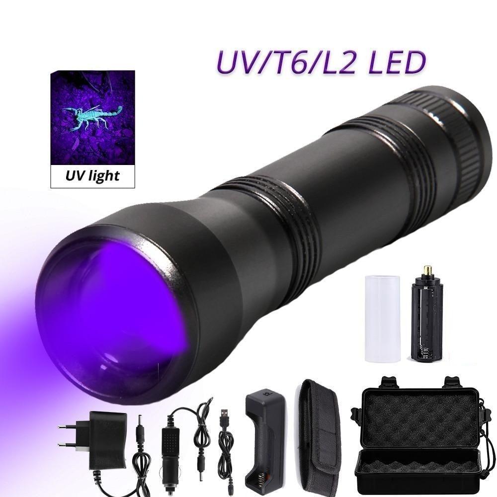 Clear Water Trading Co. — UV Tactical Outdoor Flashlight (1200 Lumen, Waterproof)