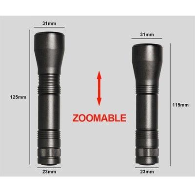 Clear Water Trading Co. — UV Tactical Outdoor Flashlight (1200 Lumen, Waterproof)