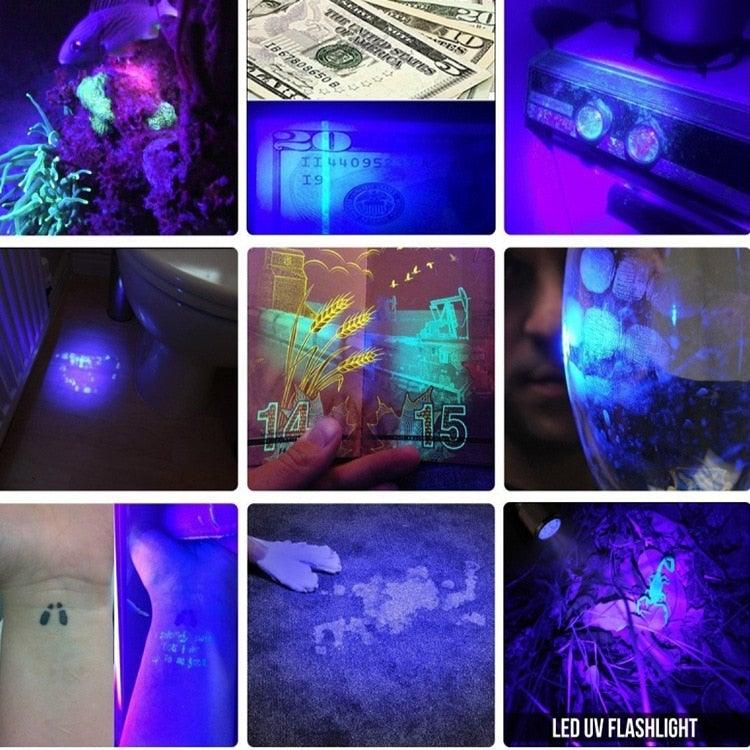 Clear Water Trading Co. — UV Tactical Outdoor Flashlight (1200 Lumen, Waterproof)