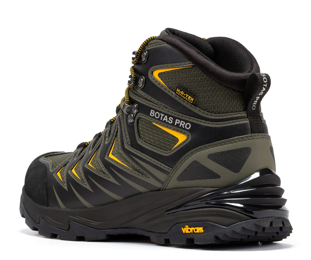 Men's 6" Waterproof Hiking Boots – Botas Pro, VIBRAM Traction Sole