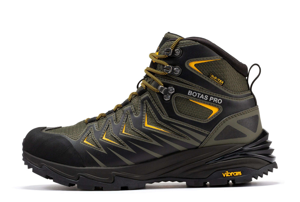 Men's 6" Waterproof Hiking Boots – Botas Pro, VIBRAM Traction Sole