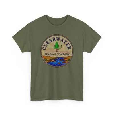 Clearwater Trading Company Vintage Outdoor Graphic Tee - Classic T-Shirt for Adventure Enthusiasts