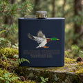 Green Head - Mallard Duck 6oz. Pocket Flask - Clear Water Trading Co.